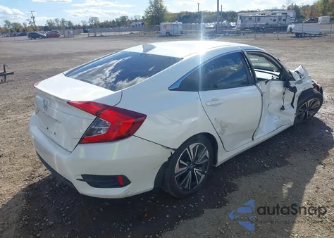 2017 Honda Civic Ex-T from USA, damaged, VIN 2HGFC1F32HH638946
